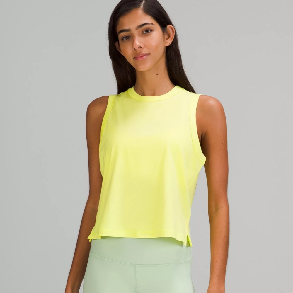 Lululemon Yellow Tank
